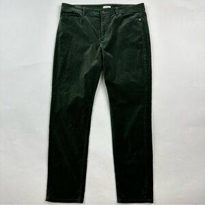 J. Jill Green Velvet Jeans Size 8